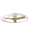 NEPAL II *PLAFÓN / VENTILADOR  - BLANCO-MADERA - GRANDE